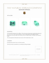 2.38 Ct. Emerald from Russia Appraisal