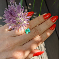 2.38 Ct. Emerald from Russia Life Style