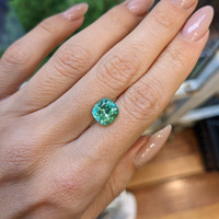 2.70 Ct. Emerald from Colombia Life Style