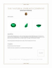 2.61 Ct. Emerald from Zambia Appraisal