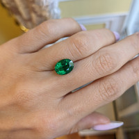 2.61 Ct. Emerald from Zambia Life Style