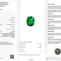 2.36 Ct. Emerald from Zambia Scan Report