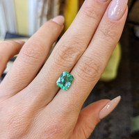 2.18 Ct. Emerald from Colombia Life Style