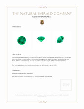 2.11 Ct. Emerald from Zambia Appraisal