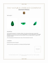 4.03 Ct. Emerald from Zambia Appraisal
