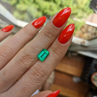 2.12 Ct. Emerald from Ethiopia Life Style