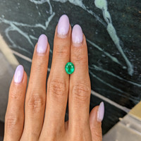 1.72 Ct. Emerald from Ethiopia Life Style