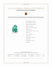 3.07 Ct. Emerald from Brazil Scan Report