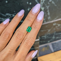 1.32 Ct. Emerald from Zambia Life Style