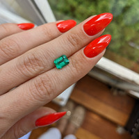 1.44 Ct. Emerald from Zambia Life Style