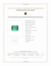 1.64 Ct. Emerald from Zambia Scan Report