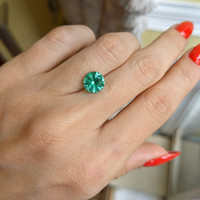 1.78 Ct. Emerald from Brazil Life Style