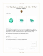 0.32 Ct. Emerald from Zambia Appraisal