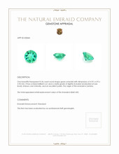 0.36 Ct. Emerald from Zambia Appraisal