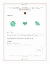 0.43 Ct. Emerald from Zambia Appraisal