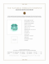 0.55 Ct. Emerald from Brazil Scan Report