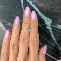 0.58 Ct. Emerald from Brazil Life Style