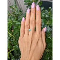 0.76 Ct. Emerald from Brazil Life Style