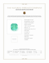 1.04 Ct. Emerald from Brazil Scan Report