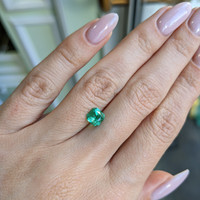 1.04 Ct. Emerald from Brazil Life Style