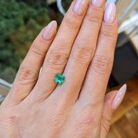 1.04 Ct. Emerald from Brazil Life Style