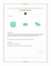 0.42 Ct. Emerald from Brazil Appraisal