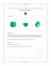 3.04 Ct. Emerald from Colombia Appraisal