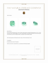 0.67 Ct. Emerald from Brazil Appraisal