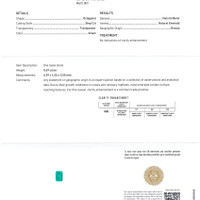0.69 Ct. Emerald from Russia Scan Report