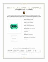 0.69 Ct. Emerald from Russia Scan Report