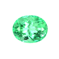 Antique Style Emerald Ring 4.62 Ct., 18K Yellow Gold Combination Stone