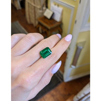 6.57 Ct. Emerald from Zambia Life Style