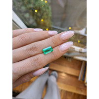 3.84 Ct. Emerald from Colombia Life Style