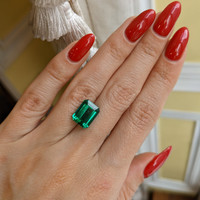 4.31 Ct. Emerald from Zambia Life Style