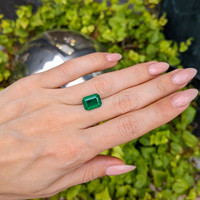 4.16 Ct. Emerald from Zambia Life Style