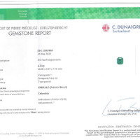 4.51 Ct. Emerald from Colombia Scan Report