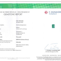 5.13 Ct. Emerald from Colombia Scan Report