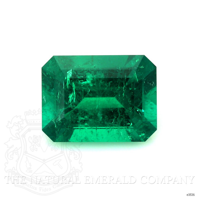 Loose Emerald - Emerald 5.13 Ct. - #E3536 | The Natural Emerald Company