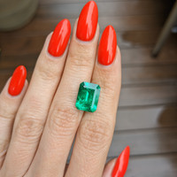 5.13 Ct. Emerald from Colombia Life Style