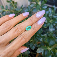 1.85 Ct. Emerald from Colombia Life Style