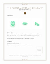 2.65 Ct. Emerald from Colombia Appraisal