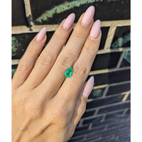 1.55 Ct. Emerald from Colombia Life Style
