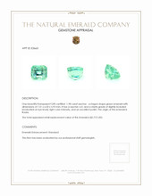 1.98 Ct. Emerald from Russia Appraisal