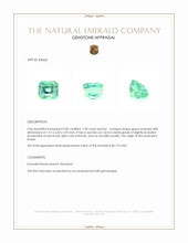 1.98 Ct. Emerald from Russia Appraisal