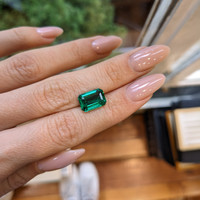 3.92 Ct. Emerald from Zambia Life Style