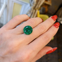 6.69 Ct. Emerald from Zambia Life Style