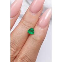 0.53 Ct. Emerald from Zambia Life Style