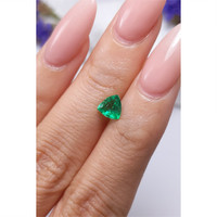 0.79 Ct. Emerald from Zambia Life Style