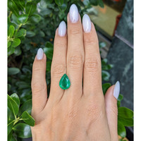 4.34 Ct. Emerald from Zambia Life Style