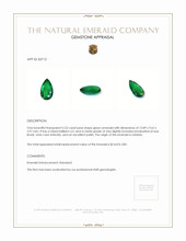 5.52 Ct. Emerald from Zambia Appraisal